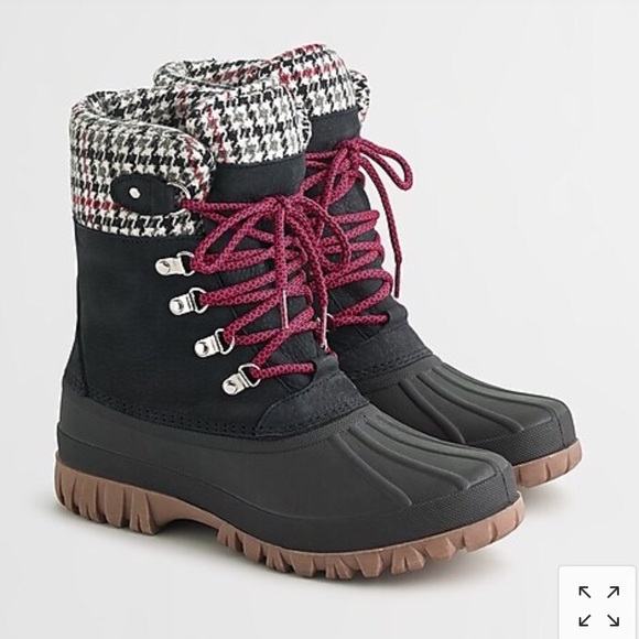 j crew waterproof boots